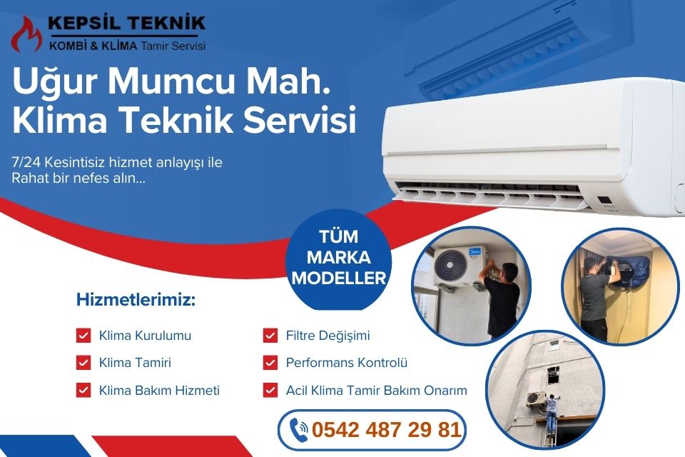 Uğur Mumcu Mahallesi Klima Teknik Servisi İstanbul